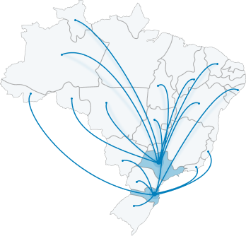 sobre mapa